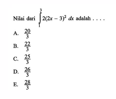 Kumpulan Contoh Soal Integral Tentu Matematika Kelas 11 Colearn Halaman 15