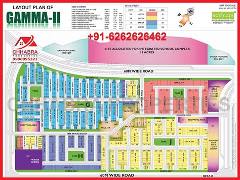 Chhabra Properties Alpha 2 Greater Noida Map Layout Plan