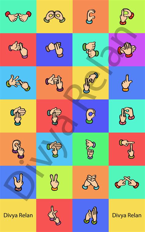 36 Days Of Type Indian Sign Language Thank You Sign Language Indian