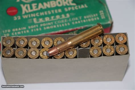 Remington Express 32 Win Special 170 Gr Core Lokt SP Kleanbore 20 Rounds