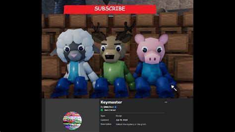 How To Get Keymaster Badge In Piggy YouTube