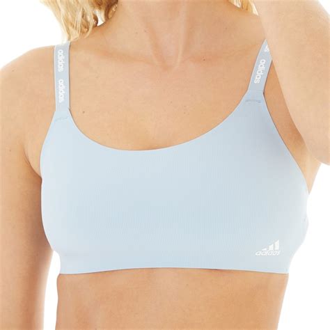 Buy Adidas Womens Sport Micro Cut Free Bos Logo Scoop Lounge Bra Wonder