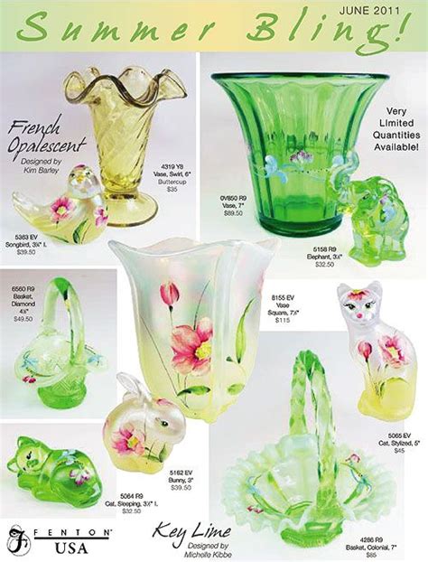 Fenton Glassware Identification And Value Guide Artofit