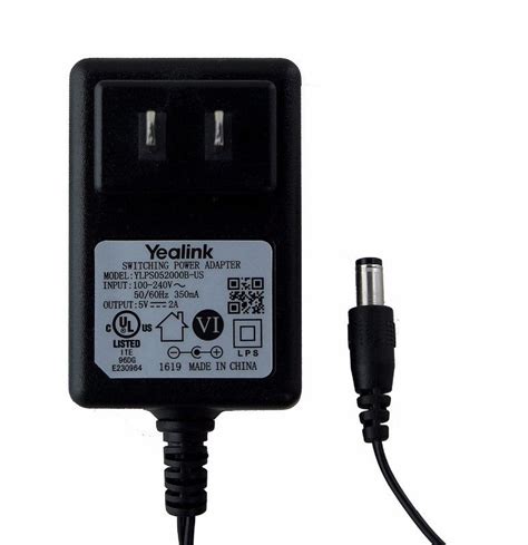 Yealink 5v 2a Switching Power Adapter Ylps052000b Us