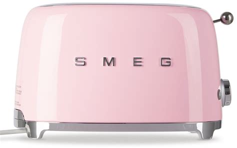 SMEG Pink Retro Style 2 Slice Toaster SMEG