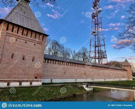 Medieval Smolensk Fortress Walls Editorial Photo Image Of Federal