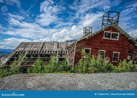 Kennecott Abandoned Copper Mining Camp View Stock Photo Image Of