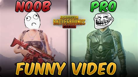 Noob Vs Pro Exe Pubg Mobile Funny Video Youtube