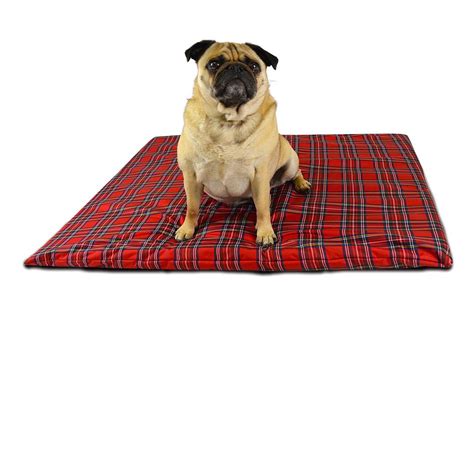 Tartan Waterproof Travel Pet Mat Pet Beds Direct