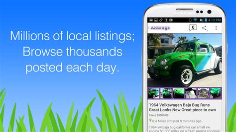 Free Antengo Free Local Classifieds Cell Phone App