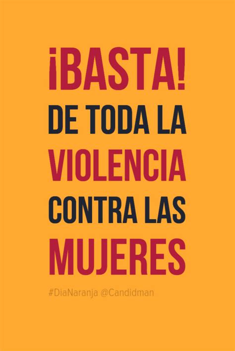 Frases Dia Naranja Carteles : Actividades Dia Internacional De La
