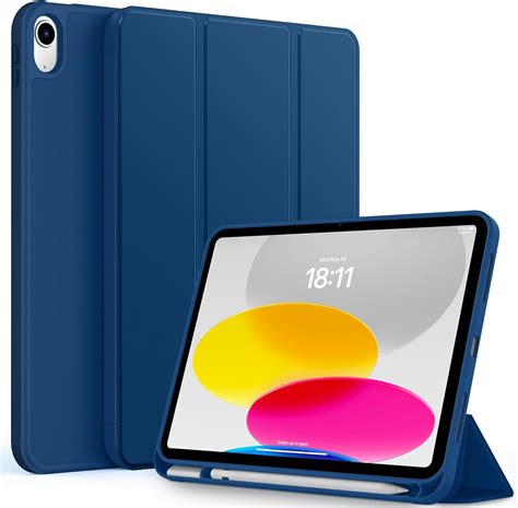 CACOE Case For IPad 10th Generation With Pencil Holder 2022 Soft TPU