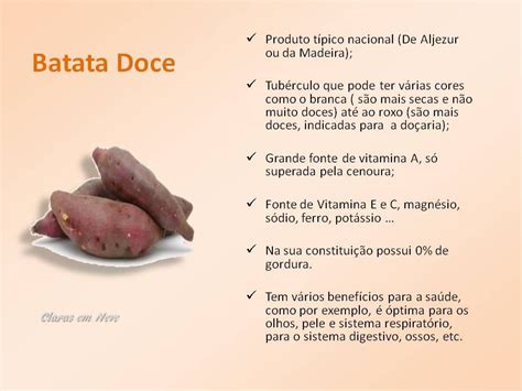 Benefícios da batata doce