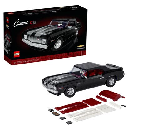 LEGO 10304 Icons Chevrolet Camaro Z28 Modellauto Sammlerstück Retro