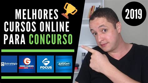 Ranking Dos Melhores Cursos Online Para Concursos TOP 2019 YouTube