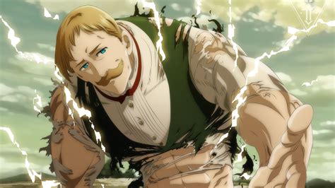 Wallpaper Anime Boys Anime Men Nanatsu No Taizai Seven Deadly Sins Escanor 3840x2160