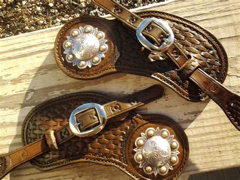 Spur Straps Custom Handmade Buckaroo Western Cowboy Rodeo Ranch