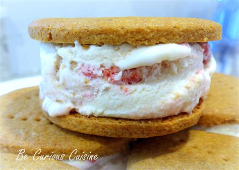 Strawberry Cheesecake Ice Cream Sandwiches