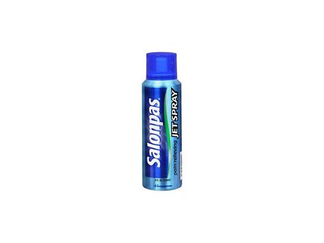 Salonpas Pain Relieving Jet Spray, 4 oz Ingredients and Reviews