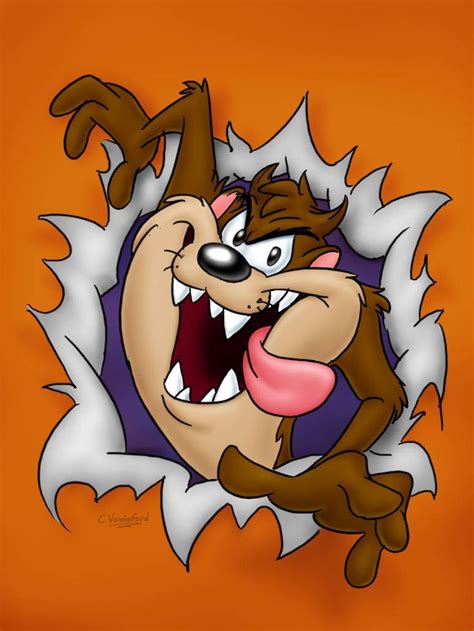 Tasmanian Devil by CalamityKangaroo on DeviantArt | Looney tunes ...