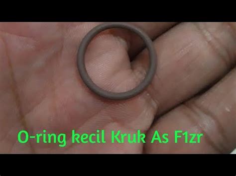 Seal O Ring Kruk As Yamaha F Zr Youtube