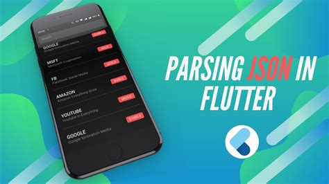 Flutter Parsing Json Fetching Items From Json Web Api Youtube