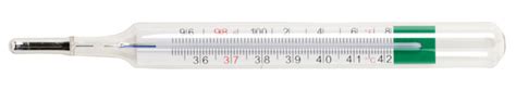 Macgill Geratherm® Mercury Free Clinical Glass Oral Thermometer