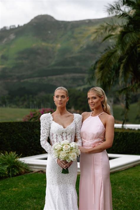 Inside Lady Amelia Spencers Mountaintop Wedding In South Africa Lady