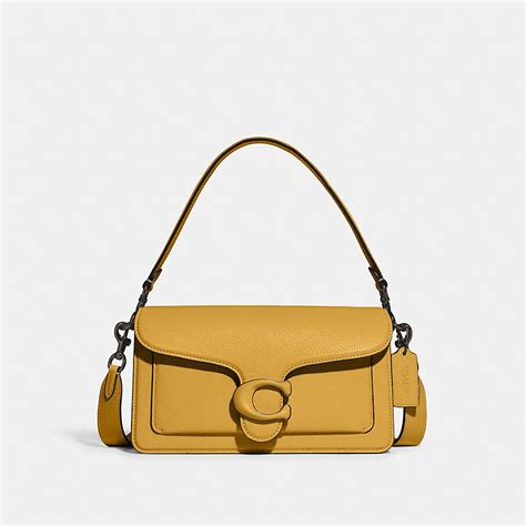 Coach Tabby Shoulder Bag 26 In Yellow Modesens