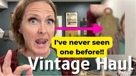 I Ve Never Seen One Of These Before Vintage Haul Thrifting Antiquing Auction Estate