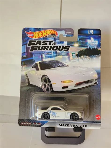 HOT WHEELS Fast Furious Mazda RX FD Blanc Real Riders N EUR PicClick FR