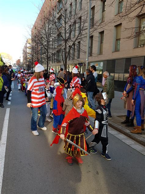 FOTOGALERIA Rua de Carnestoltes 2023 de lescola Bisbat dÈgara de