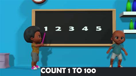 Count 1 100 Learn Counting Number Song 1 To 100 Nursery Rhymes