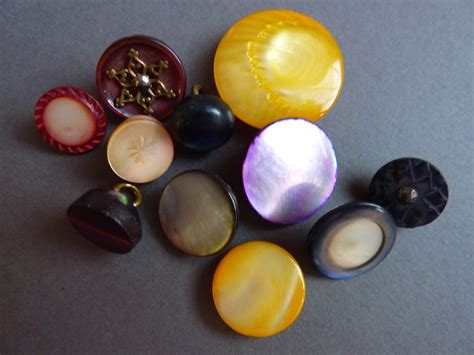 Colored Antique Mother Of Pearl Buttons Button Creations Diy