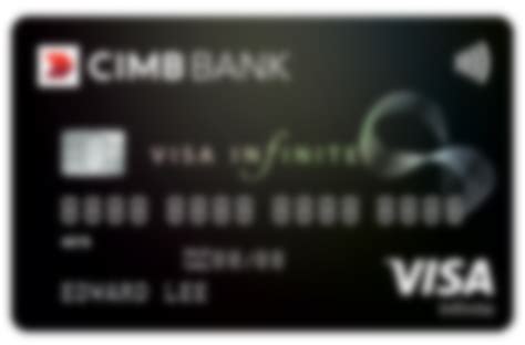 Cimb Visa Infinite Credit Card Review Unlimited Cashback