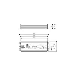 EVN SLD6712100 Netzgerät 12V DC 100 Watt IP67 Dimmbar