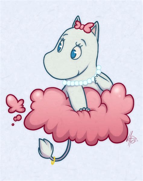 Moomin as a girl... by purplegiraff