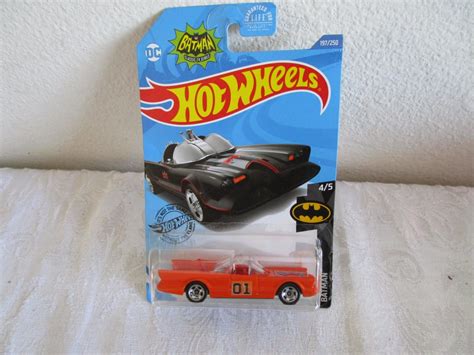 Collectable Hot Wheels Orange Batmobile Car EstateSales Org