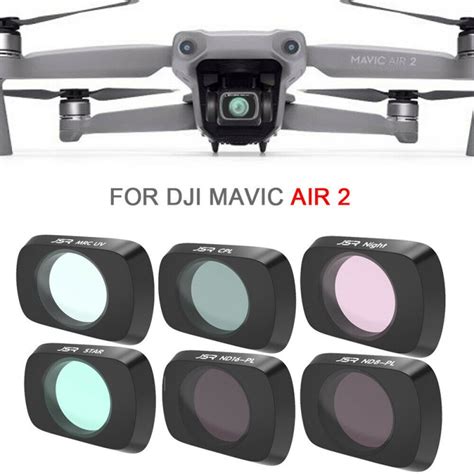 DJI Mavic Air 2 UV CPL STAR Night ND PL Camera Lens Filter Kit Mundo