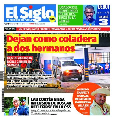 Portada Del Impreso Del De Junio De