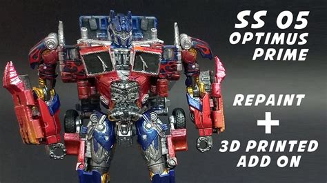 Transformers Studio Series Optimus Prime D Printed Add On Youtube