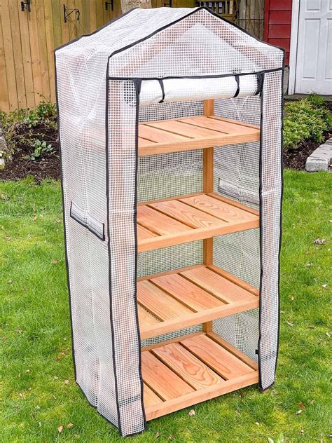 Diy Mini Greenhouse For Your Deck Or Patio Diy Mini Greenhouse Mini