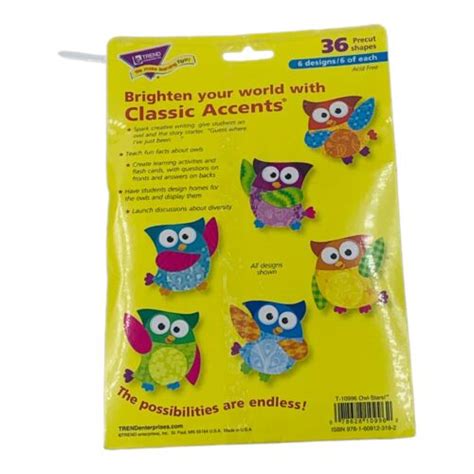 Trend Owl Stars Classic Accents Variety Pack 10996 Tep10996 For Sale Online Ebay