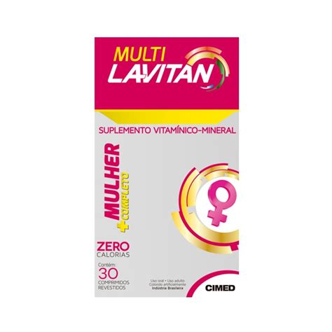 Lavitan Multi Mulher 30 Comprimidos Cimed