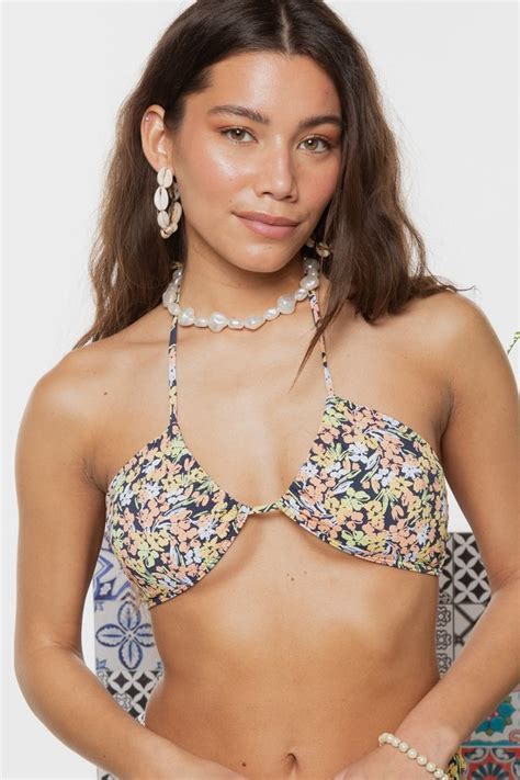 Bikini Top Beach Classics ROXY ΜΠΛΕ Bloobox