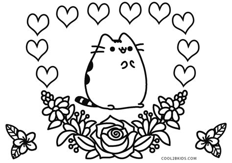 Coloriages Pusheen Coloriages Gratuits à Imprimer