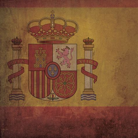 Spain Flag Art - City Prints