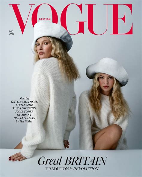 British Vogue December 2023 Cover (British Vogue)