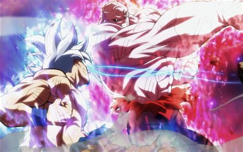 Batalha Goku Vs Jiren Dragon Ball Ultra Instinto Goku Migatte No