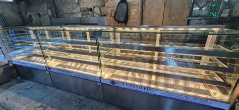 Mat Finish Stainless Steel Display Hot Case Counter At Piece In Mumbai